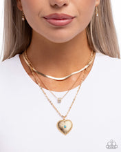 Load image into Gallery viewer, Love Letter Layers - Gold (Heart) Necklace
