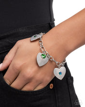 Load image into Gallery viewer, In Love With You - Green (Heart) Bracelet
