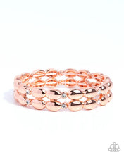 Load image into Gallery viewer, Stacked Statement - Coppe (Penny) Bracelet
