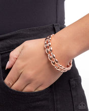 Load image into Gallery viewer, Stacked Statement - Coppe (Penny) Bracelet
