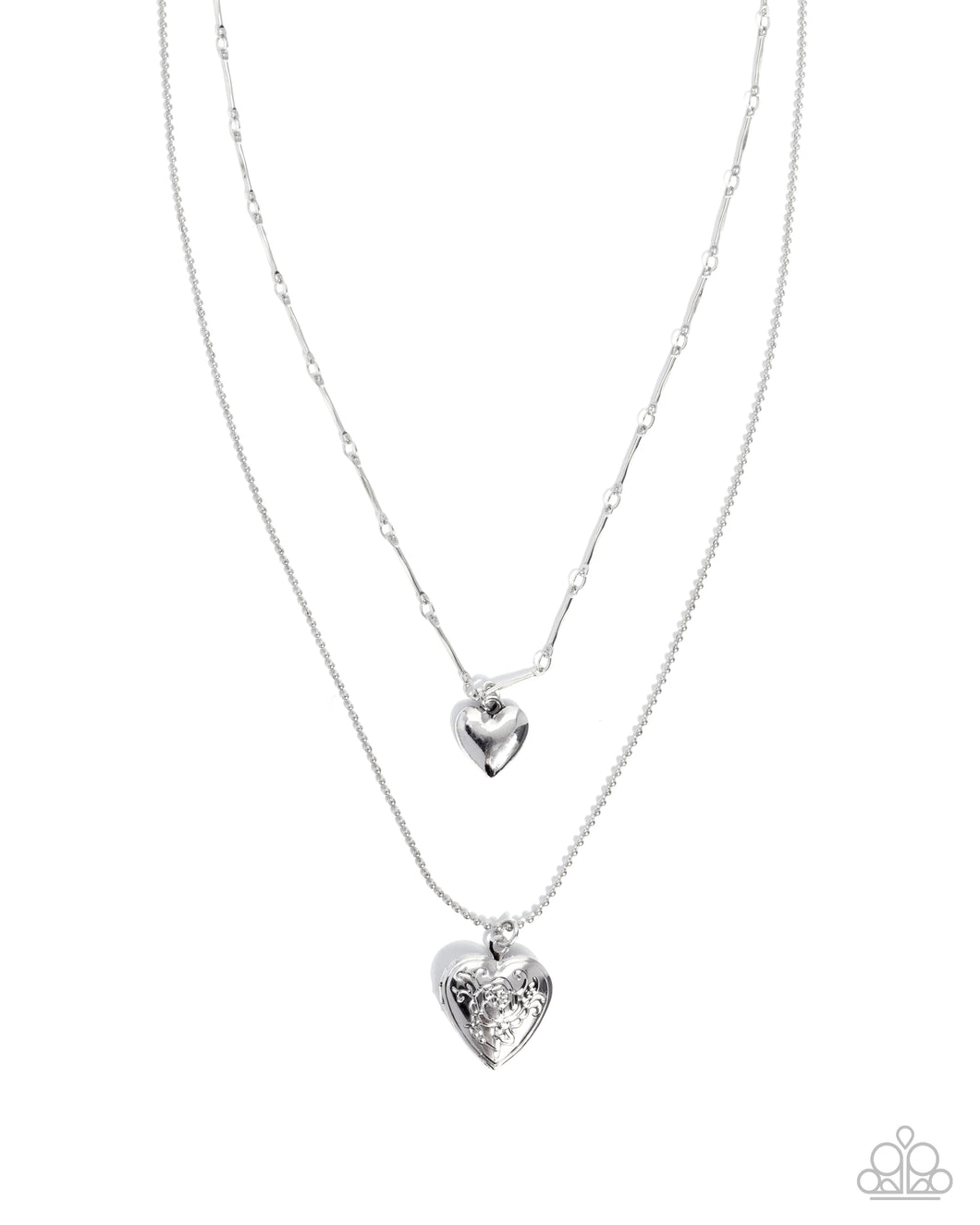 Romantic Ranking - Silver (Heart) Necklace
