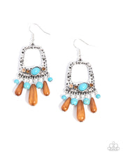 Load image into Gallery viewer, Creative Craft - Blue (Turquoise) Earring
