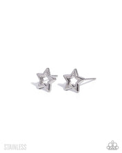 Load image into Gallery viewer, Stellar Solo - Silver (Stainless Steel Star) Earring
