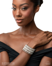 Load image into Gallery viewer, Finalized Flair - White (Pearl/Rhinestone) Bracelet
