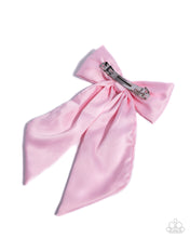 Load image into Gallery viewer, Ready, Set, BOW! - Pink Hair Clip

