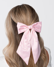 Load image into Gallery viewer, Ready, Set, BOW! - Pink Hair Clip
