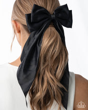 Load image into Gallery viewer, Have A BOW At It - Black Hair Clip
