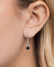 Load image into Gallery viewer, Quarterback Chic - Black (Rhinestone Football Helmet) Necklace
