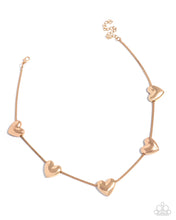 Load image into Gallery viewer, Group Date - Gold (Heart) Necklace
