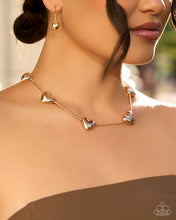 Load image into Gallery viewer, Group Date - Gold (Heart) Necklace
