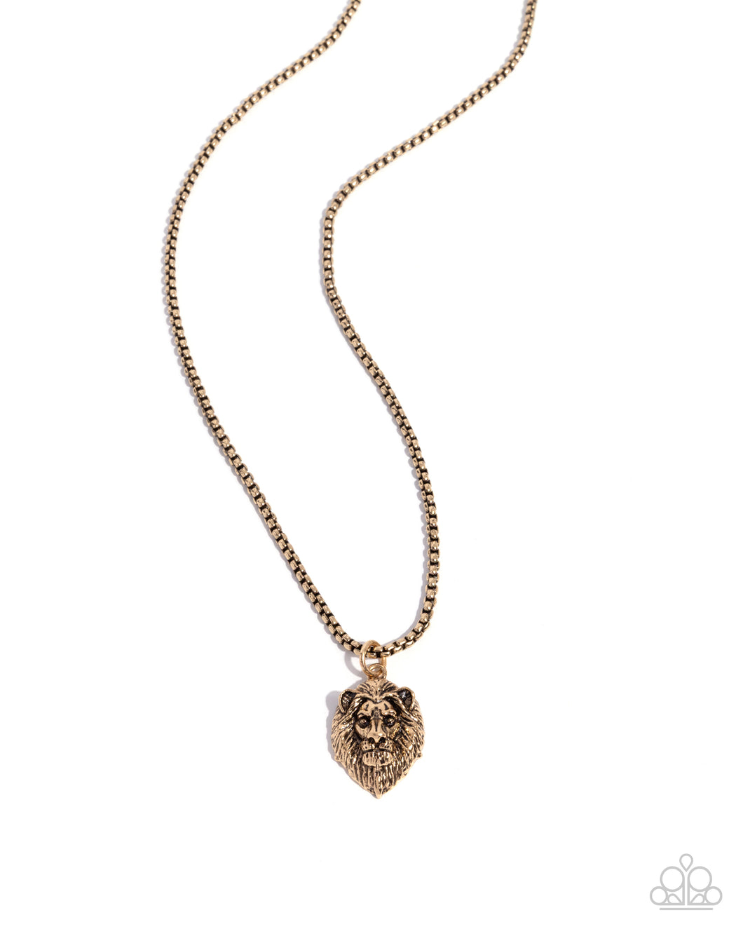 MANE Character - Gold (Lion) Necklace