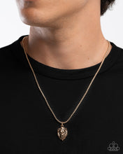 Load image into Gallery viewer, MANE Character - Gold (Lion) Necklace
