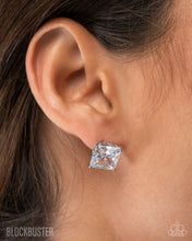 Load image into Gallery viewer, GLOW Time - White (Cubic Zirconia) Post Earring
