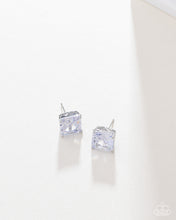 Load image into Gallery viewer, GLOW Time - White (Cubic Zirconia) Post Earring
