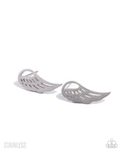 Load image into Gallery viewer, Angelic Advance - Silver Post Earring
