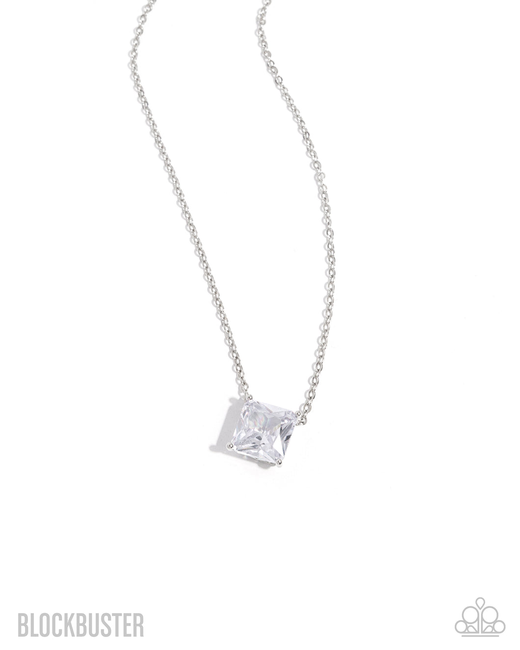 Enjoy the GLOW - White (Cubic Zirconia) Necklace