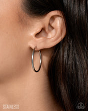Load image into Gallery viewer, Surmounting Sheen - Silver (Stainless Steel) Earring

