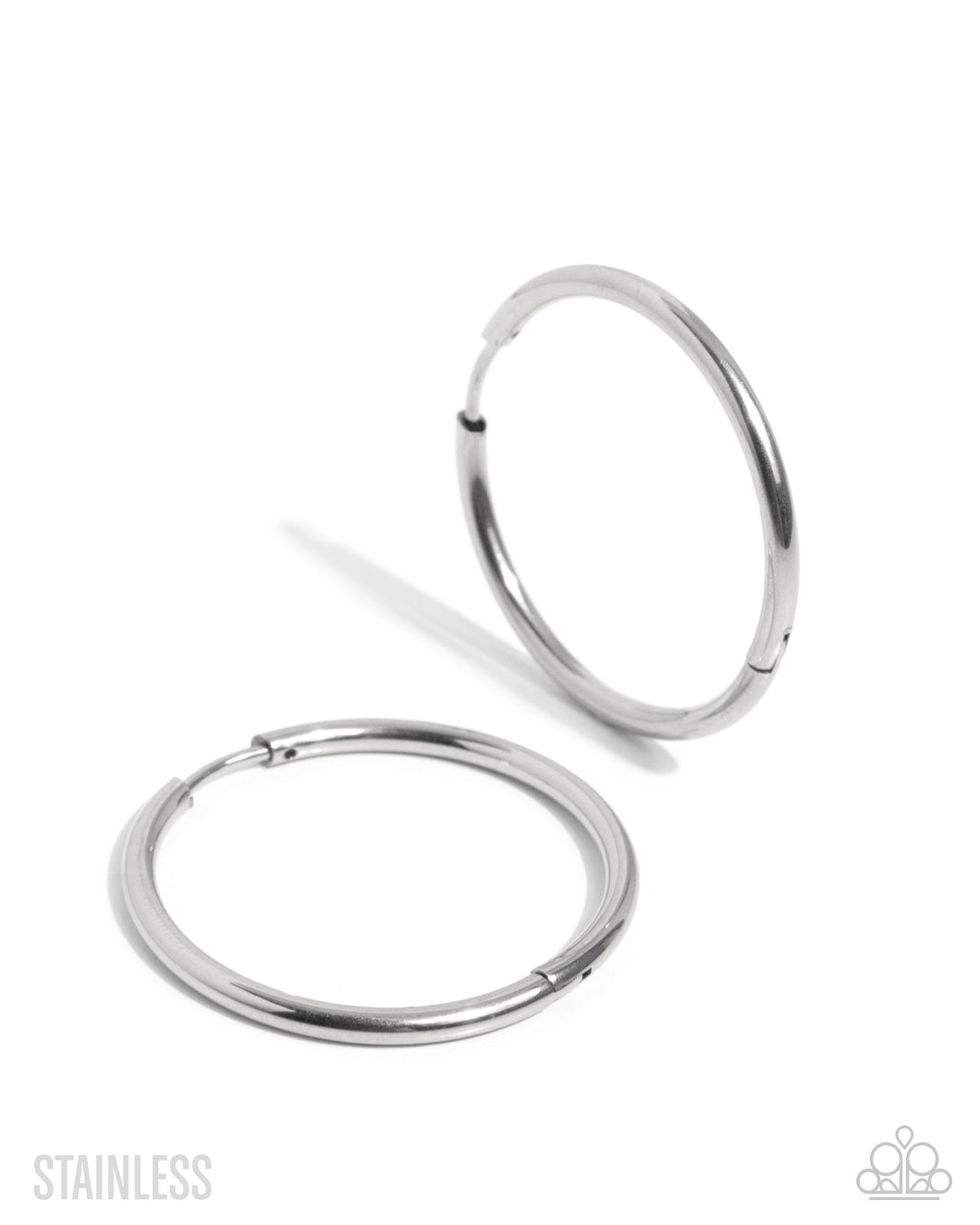 Surmounting Sheen - Silver (Stainless Steel) Earring