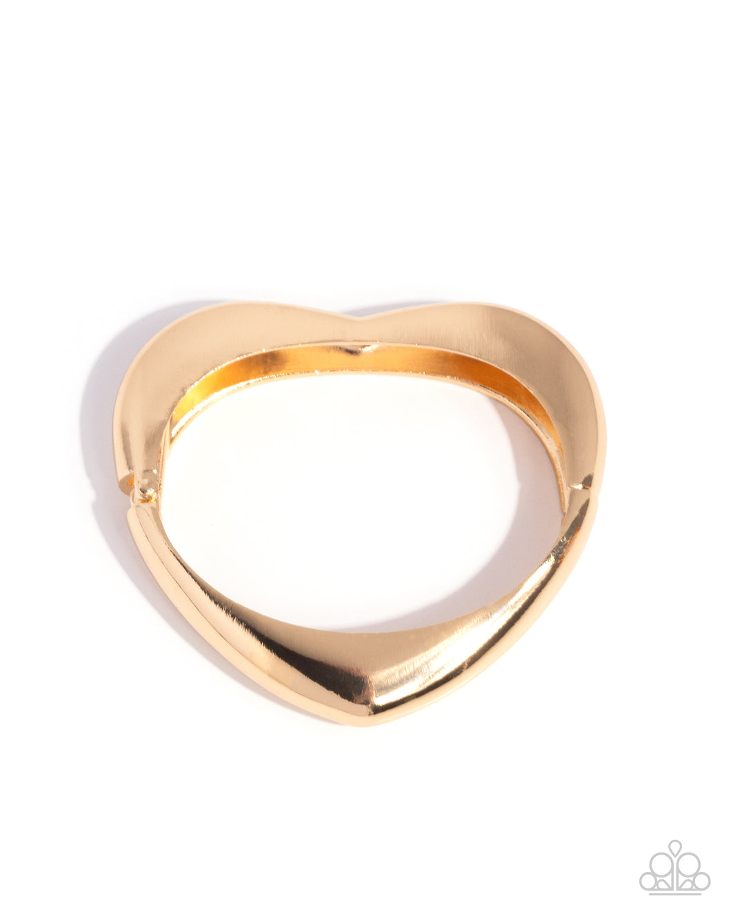 Metallic Matchmaker - Gold (Heart) Bracelet