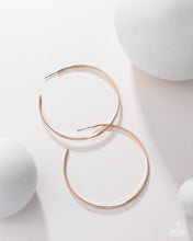 Load image into Gallery viewer, Basic Bombshell - Gold Hoop Earring
