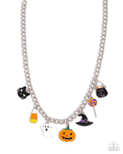 Load image into Gallery viewer, Haunting Hallmark - Multi Set: Haunting Haute - Multi Necklace and Haunting Night - Multi Bracelet (BB-MT-LM)
