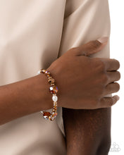 Load image into Gallery viewer, Allegro Assumption - Brown Complete Look: Adorably Allegro - Brown Necklace and Allegro Admiration - Brown Bracelet (BB-BN-LK)
