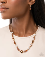 Load image into Gallery viewer, Allegro Assumption - Brown Complete Look: Adorably Allegro - Brown Necklace and Allegro Admiration - Brown Bracelet (BB-BN-LK)
