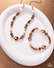 Load image into Gallery viewer, Allegro Assumption - Brown Complete Look: Adorably Allegro - Brown Necklace and Allegro Admiration - Brown Bracelet (BB-BN-LK)
