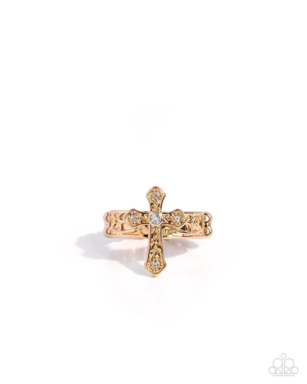 Holy Haute - Gold (Cross) Ring
