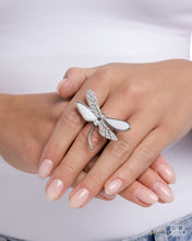 Load image into Gallery viewer, Dragonfly Drama - White Ring
