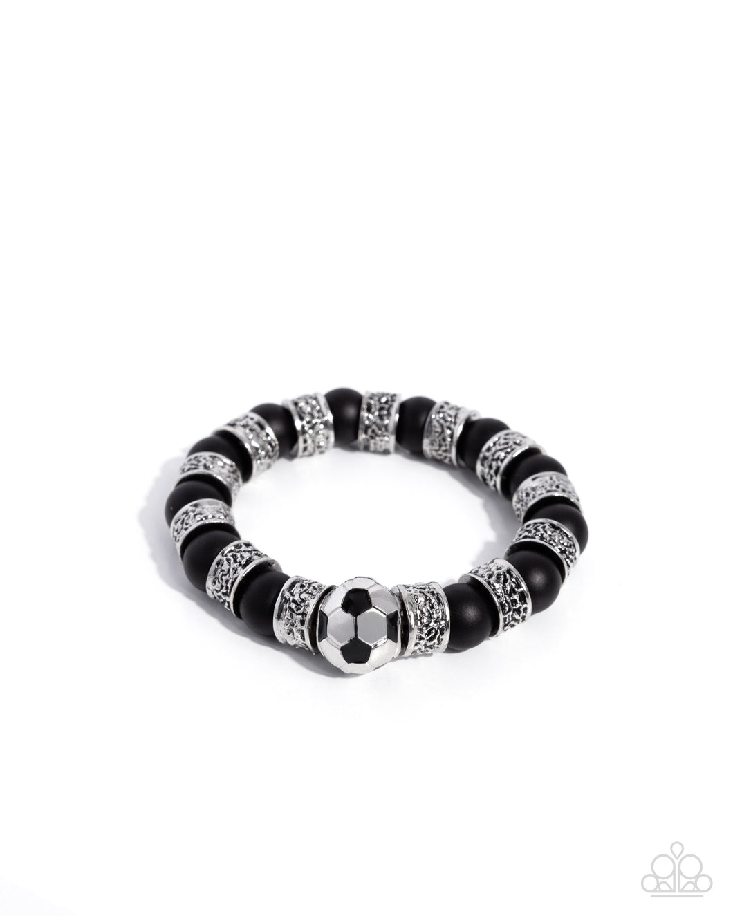 Soccer Champ - Black Bracelet