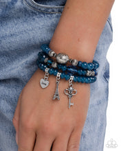 Load image into Gallery viewer, French Chic - Blue Bracelet
