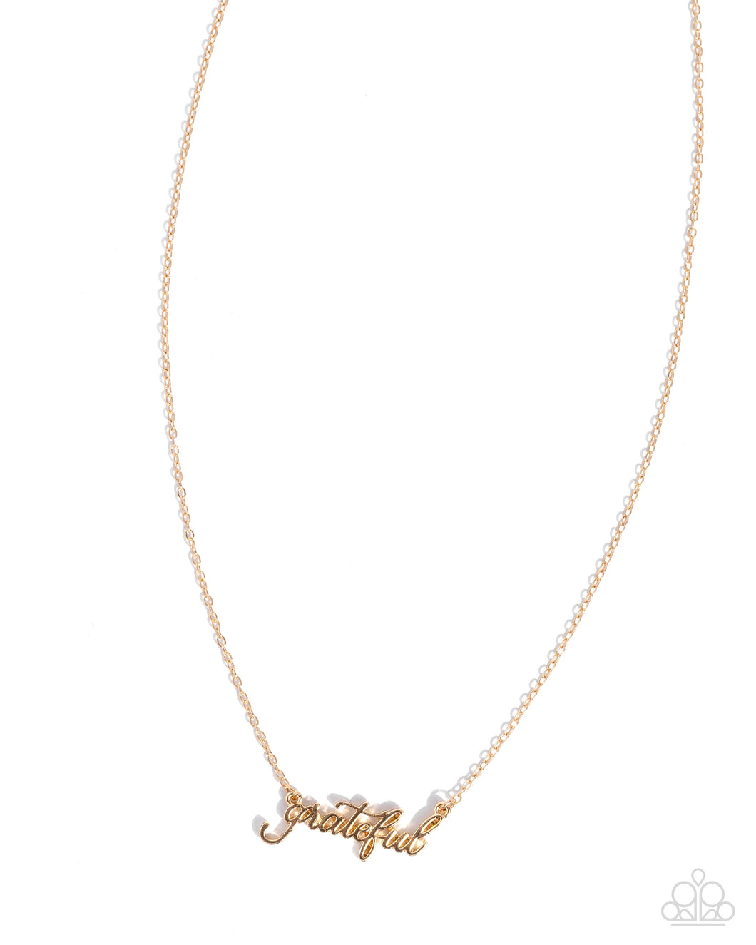 Grateful for You - Gold Necklace