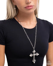 Load image into Gallery viewer, Heavenly Haul - White (Cross) Necklace
