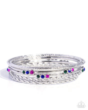 Load image into Gallery viewer, Braided Bangle - Multi (Bangle) Bracelet
