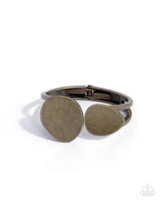 Load image into Gallery viewer, Sunset Spotlight - Brass Hinge Bracelet
