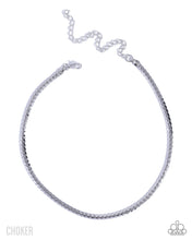 Load image into Gallery viewer, Crowning Challenge - Silver (Choker) Necklace
