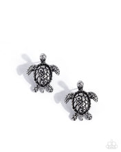 Load image into Gallery viewer, Turtle Taste - Silver Post Earring
