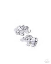 Load image into Gallery viewer, Elephant Eloquence - Silver Earring
