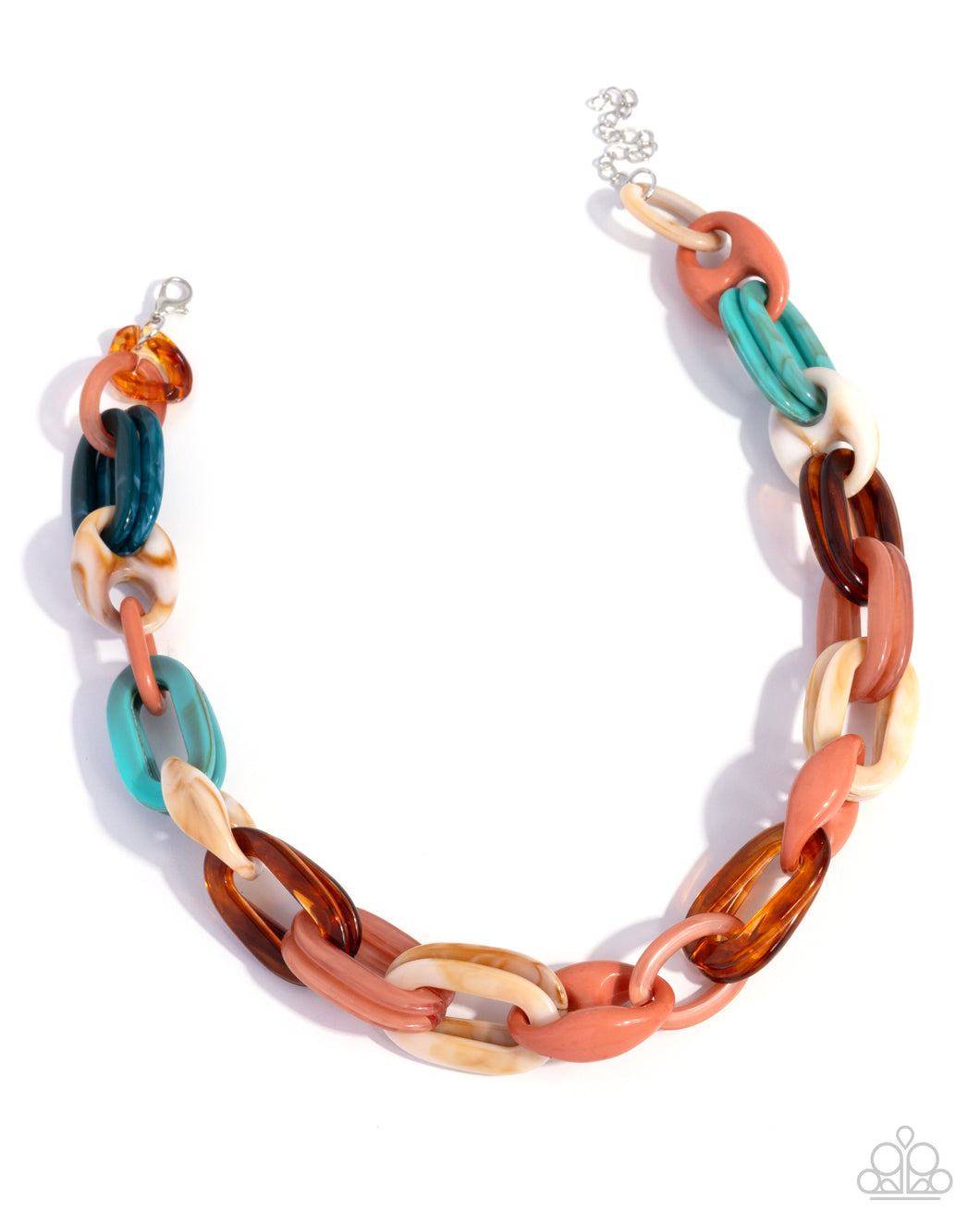 Perfected Color - Orange Necklace
