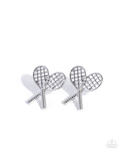 Load image into Gallery viewer, Tennis Team - Silver Post Earring
