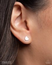 Load image into Gallery viewer, Affectionate Advocate - Silver (Stainless Steel Heart) Post Earring
