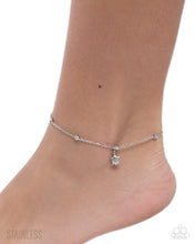 Load image into Gallery viewer, Turtle Timbre - Silver (Stainless Steel) Turtle Anklet
