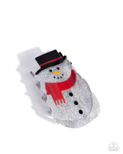 Load image into Gallery viewer, Snowman Serenade - Multi Hair Clip
