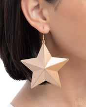 Load image into Gallery viewer, Seize the Superstars - Gold (Star) Earring
