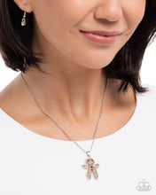 Load image into Gallery viewer, Gingerbread Glam - Brown Necklace
