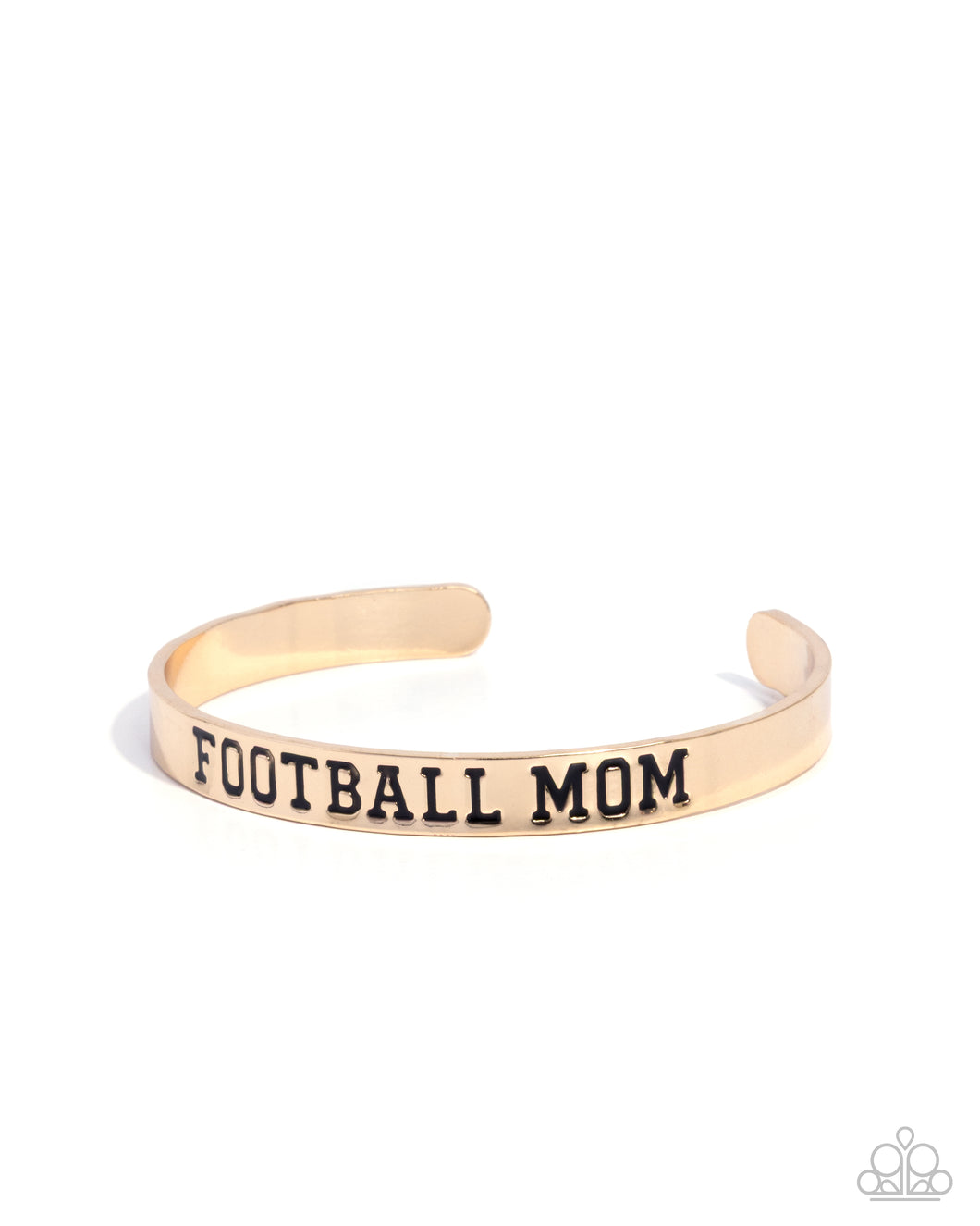 Football Mom - Gold Bracelet
