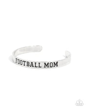 Load image into Gallery viewer, Football Mom - Silver Bracelet
