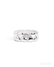 Load image into Gallery viewer, Promising - Rhodium Ring
