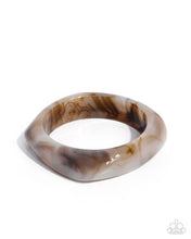 Load image into Gallery viewer, Marbled Mobility - Brown Bracelet
